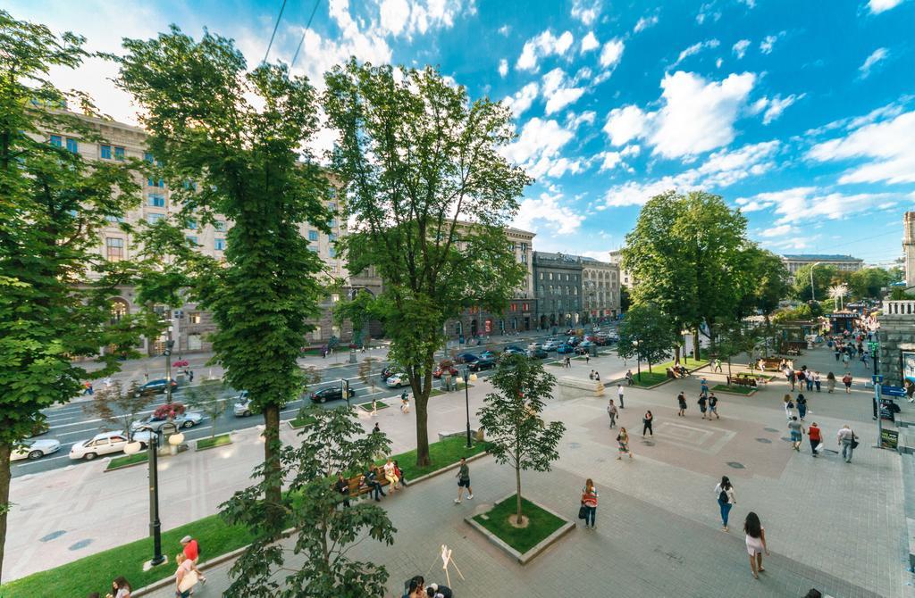 Kreschatik 21 With Terrace 2Br Kijów Zewnętrze zdjęcie